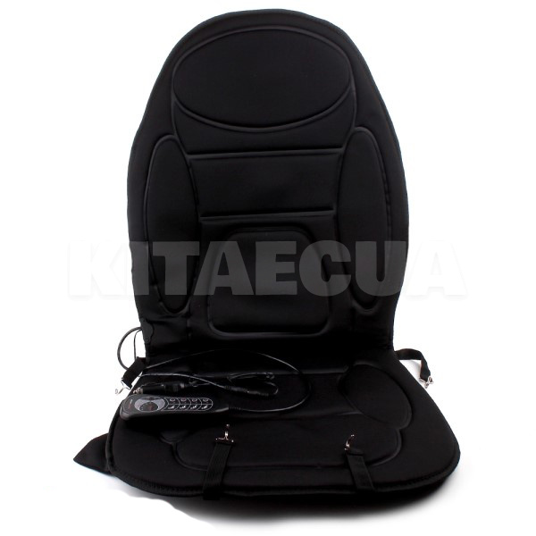 Накидка на сиденье с подогревом и массаж. 115 х 50 см черная 12 В (на 1 сид.) ELEGANT (105941)