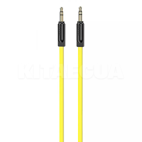 Кабель mini Jack 3.5 мм - mini Jack 3.5 mm UPA16 2м жовтий HOCO (319770006)