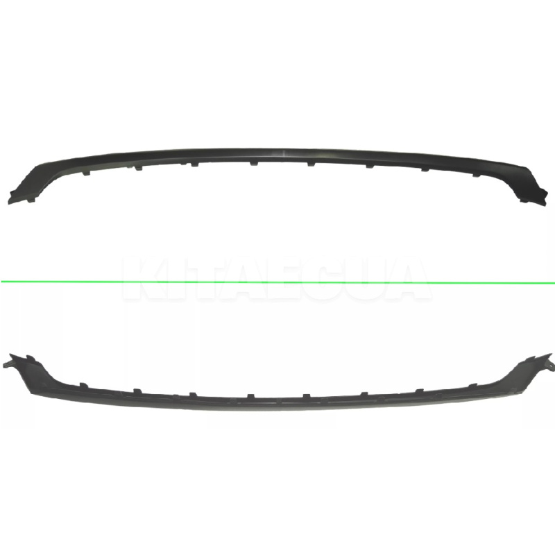 Накладка нижняя заднего бампера (под покраску) BYD на BYD EV Yuan Plus (13220424-00)