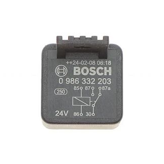 Реле 5-контактне 24B BMW / DAF /MB/ Volvo з кронштейном Bosch