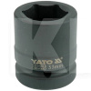 Головка торцева ударна 6-гранна 33 мм 1" 61 мм YATO (YT-1188)