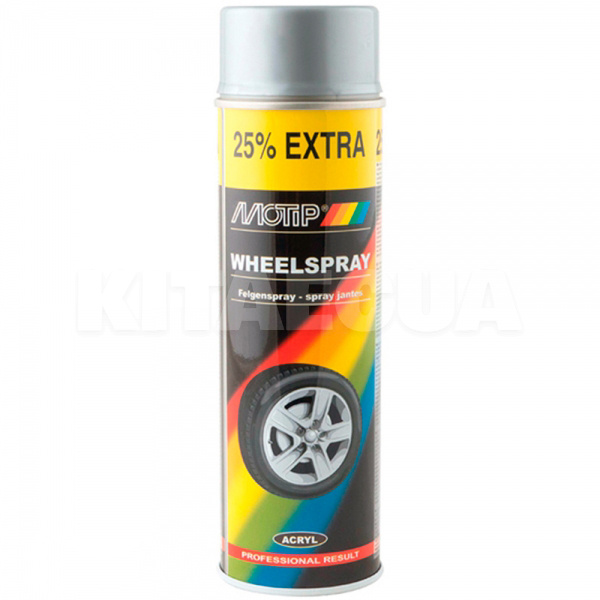 Краска серебристая 500мл для дисков MOTIP (04007IG-Motip)