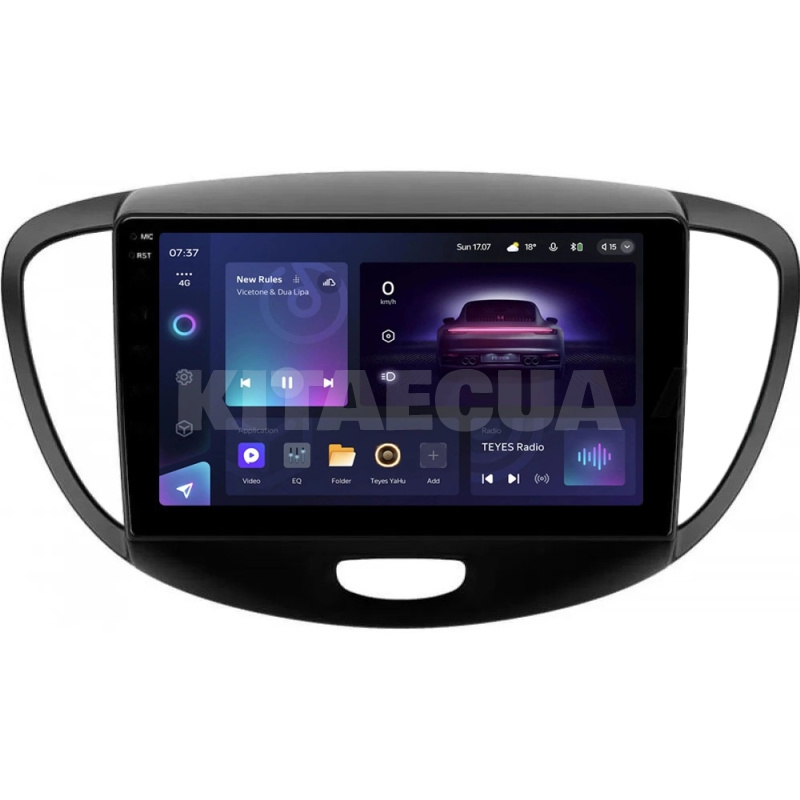 Штатная магнитола CC3 2k 4+32Gb 9" Hyundai i10 2007-2013 Teyes (36241)