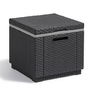 Стіл-скринька з термоізоляцією Ice Cube графіт до 100 кг Keter