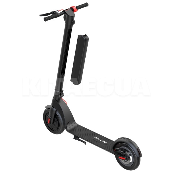 Электросамокат X-City Pro 40 Км 350 Вт черно/красный PROOVE (29290) - 8