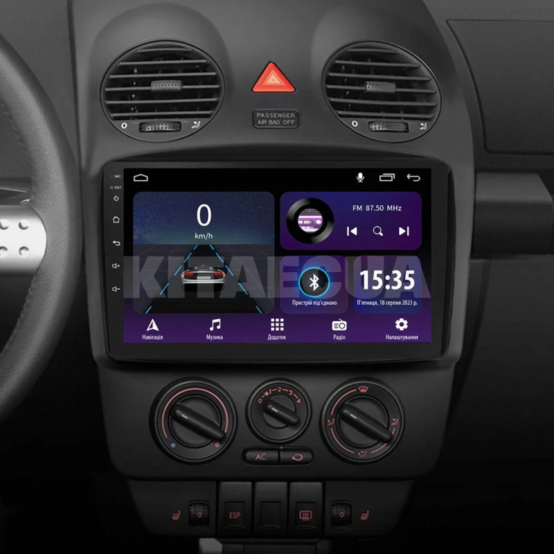 Штатна магнітола E9232 2+32 Gb 9" Volkswagen Beetle A4 2002-2011 SIGMA4car (42228) - 3