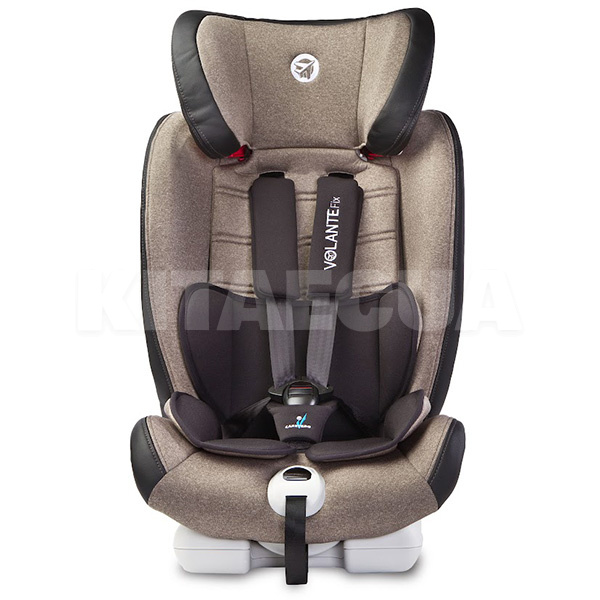 Автокресло детское Volante Fix Limited Isofix Beige 9-36 кг Caretero (TERO-256) - 4