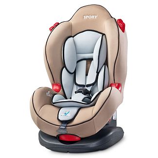 Автокресло детское Sport Classic Beige 9-25 кг Caretero