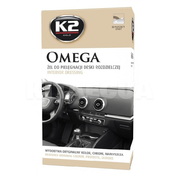 Поліроль для пластику 500мл Gold Omega K2 (G410)