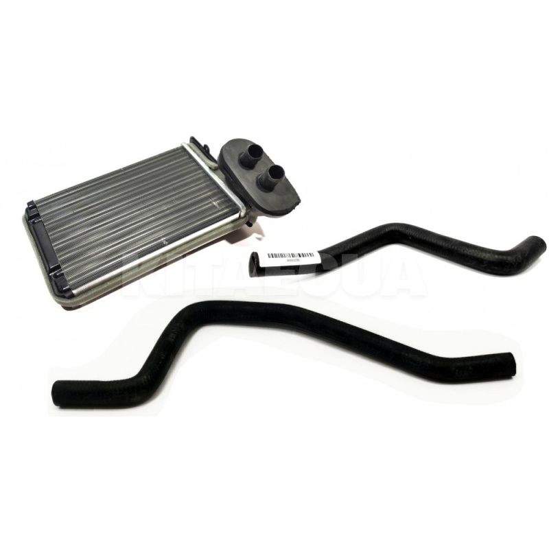 Радиатор печки с патрубками KLM Autoparts на ZAZ FORZA (A11-8107023-A13-1303417FA-A13-1303419FA-K)
