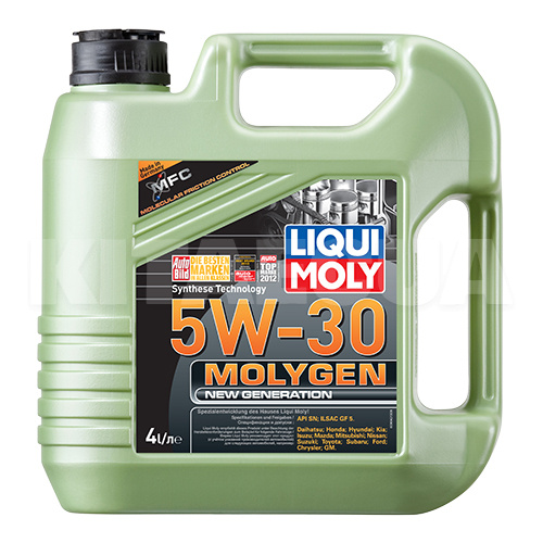 Масло моторное синтетическое 4л 5W-30 Molygen LIQUI MOLY (9089)