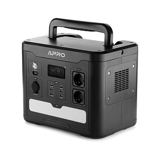 Портативная зарядная станция 1484 Втч PS-1500 APRO - Kitaec.ua Портативная зарядная станция 1484 Втч PS-1500 APRO