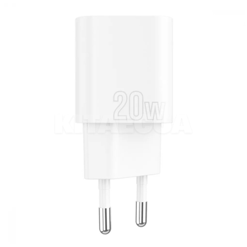 Зарядное устройство 20W Type-C+USB Silicone Power белое PROOVE (491830003) - 2