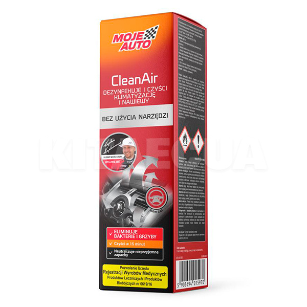 Очиститель кондиционера "новый автомобиль" 150мл Moje Auto (28169) - 2
