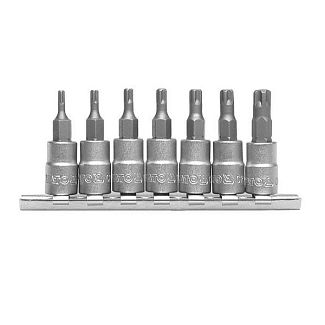 Набор головок с насадками TORX 35 мм 1/4" 7 предметов YATO