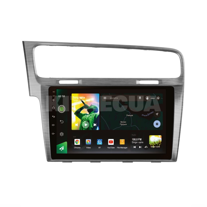 Штатна магнітола X10232 2+32 Gb 10" Volkswagen Golf 7 MK7 2014-2018 (F1) SIGMA4car (34229) - 2