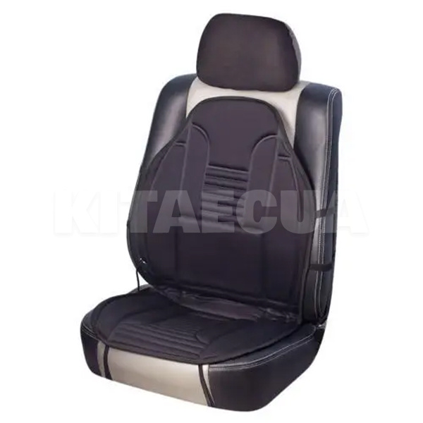 Накидка на сидіння з підігрівом чорна 100 х 50 см 12 В (на 1 сидіння) VITOL (ZL012 BK)