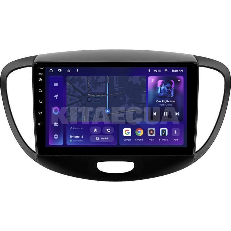 Штатна магнітола MOSS M2 4+32 Gb 9" Hyundai i10 2007-2013 AMS (49132)