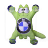 Игрушка для автомобиля салатовая на присосках Кот Саймон "BMW" (0013)