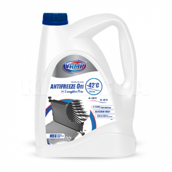 Антифриз синий 5л g11 -42°c longlife pro ВАМП (10557)