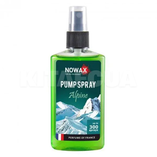 Ароматизатор "альпы" 75мл Pump Spray Alpine NOWAX (NX07521)