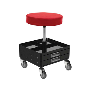 Сидіння на колесах 150 кг з ящиками YATO