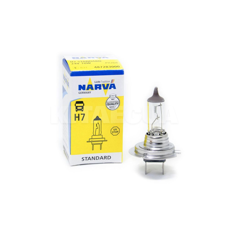 Галогенная лампа H7 70W 24V NARVA (48728)