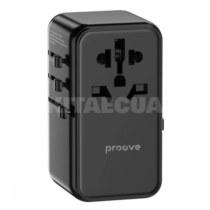 Універсальний адаптер 4Type-C/USB/AC 85W Trip PROOVE (588950001) - 2