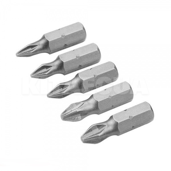 Набір біт S2А хрестові РН 0-1-2-3 х 25 мм TOLSEN (20286)