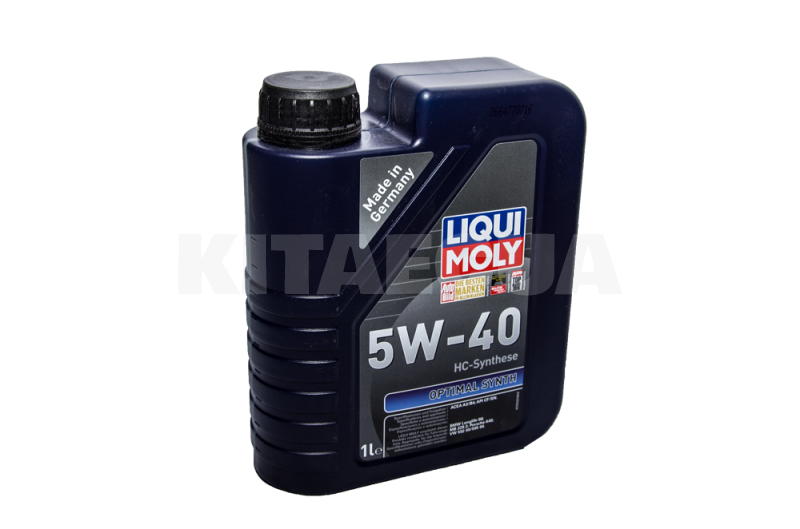 Масло моторное синтетическое 1л 5W-40 Optimal Synth LIQUI MOLY (3925) - 2