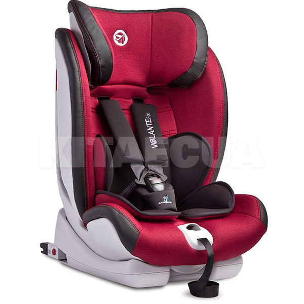 Автокресло детское Volante Fix Limited Isofix Burgundy 9-36 кг Caretero (TERO-257) - 2