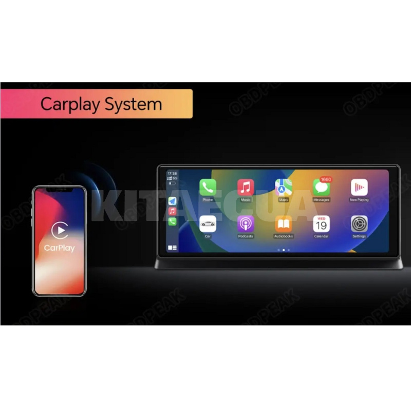 Автоекран Carplay/Android Auto 11.3' K2 Pro OBDPEAK (OBD-K2P) - 3