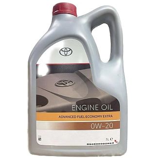 Масло моторное синтетическое 5л 0W-20 Advanced Fuel Economy Extra Toyota