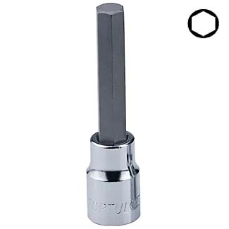 Головка торцевая с HEX насадкой 5 мм 1/2" 100 мм TOPTUL