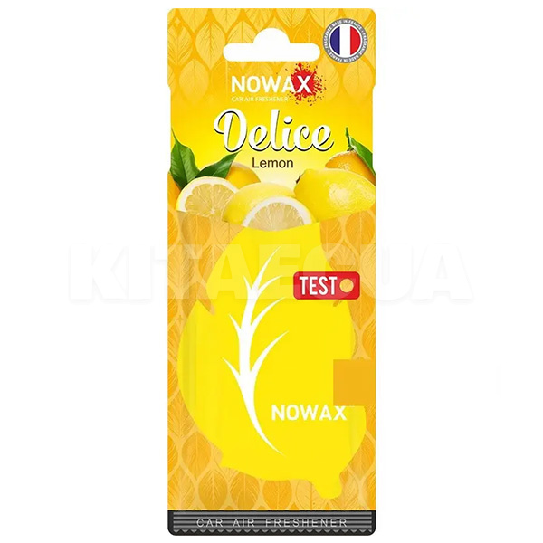 Ароматизатор "лимон" Delice Lemon NOWAX (NX00081)