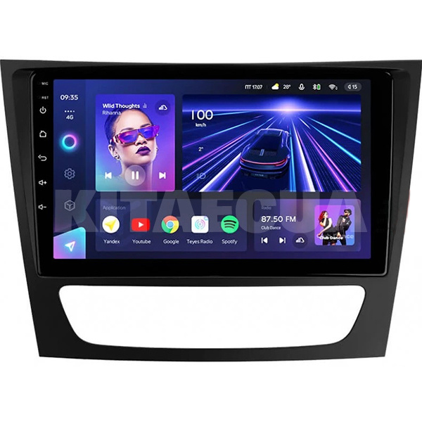 Штатна магнітола CC3 4+32 Gb 9" Mercedes Benz CLS-Class C219 2002-2010 Teyes (46739)