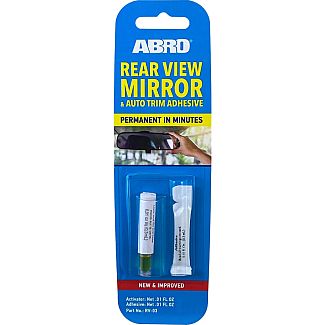 Клей с активатором для зеркала заднего вида Rearview Mirror Adhesive 0.3мл+0.3мл ABRO