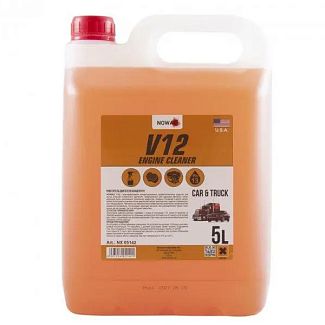 Очищувач двигуна зовні 5л V12 Engine Cleaner NOWAX