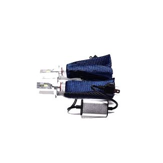 LED лампа для авто H4 9-32V метал. корпус Т40 (комплект) 