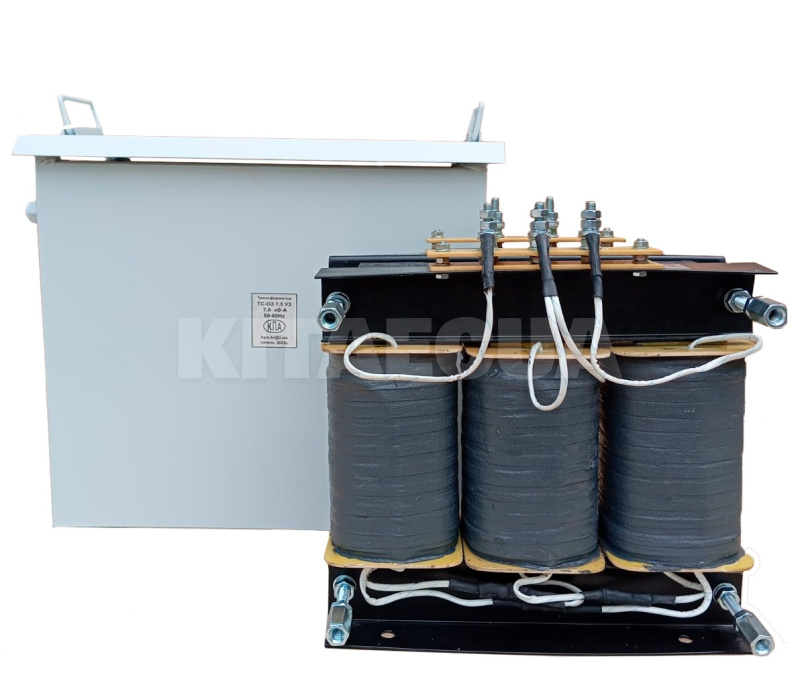 Трансформатор 380 220 7.5 кВт для заряджання електромобіля (З кожухом) (ТС-ОЗ-7,5)