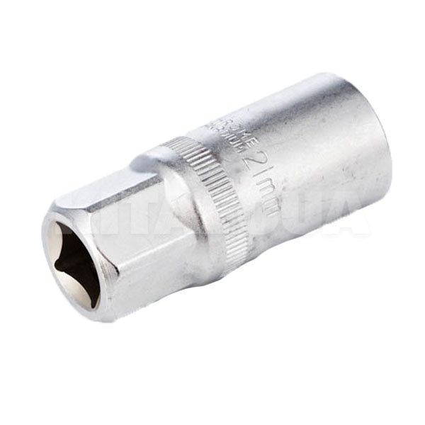 Головка свічкова 6-гранна 21 мм 1/2" СИЛА (252736)