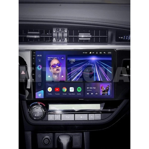 Штатна магнітола CC3 4+32 Gb 10" Toyota Corolla 11 2012-2016 (A) Teyes (47120) - 2