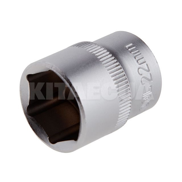 Головка торцева 6-гранна 22мм 1/2" 38мм Intertool (ET-2022)