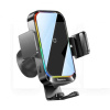 Держатель атомобильный с беспроводной зарядкой с зажимом 60-90 мм 15W BASEUS (SUDD000001)