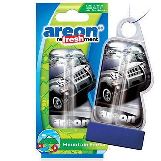Ароматизатор жидкий листик "горная свежесть" 8.5мл Liquid Mountain Fresh AREON