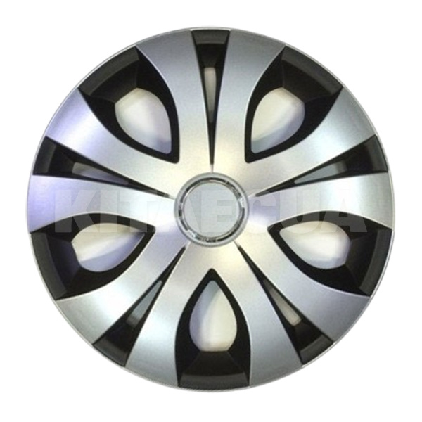 Ковпаки R15 TOP RING MIX сіро-чорні (комп-кт) Jestic (109069)