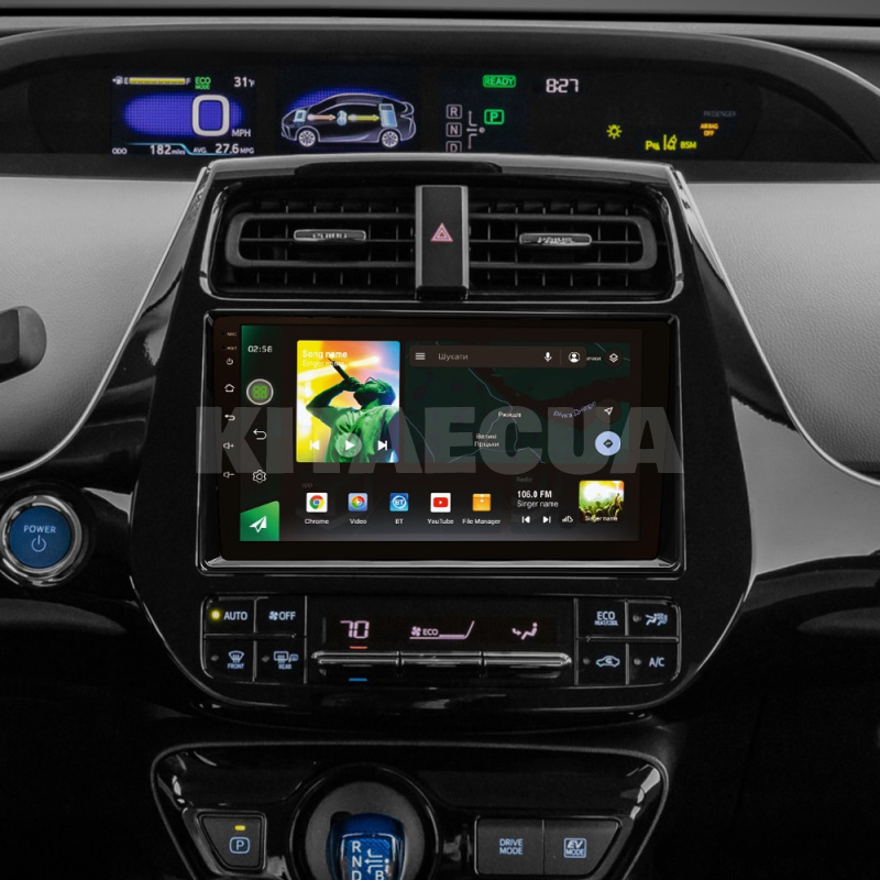 Штатна магнітола X9464 4+64 ГБ 9" Toyota Prius XW50 2015-2020 SIGMA4car (33950) - 2