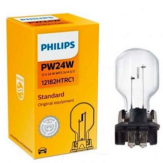 Галогенная лампа WP3.3x14.5/4 24W 12V Vision +30% PHILIPS