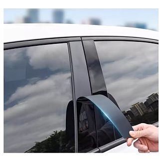 Наклека стойки дверей глянцевая 8 шт HONDA