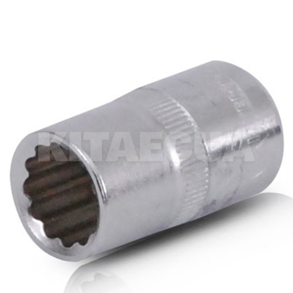 Головка торцева 12-гранна 14 мм 1/2" 38 мм Intertool (ET-0214)